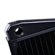 Alphacool NexXxoS XT45 Full Copper X-Flow Radiator &ndash; 240mm, black image number null