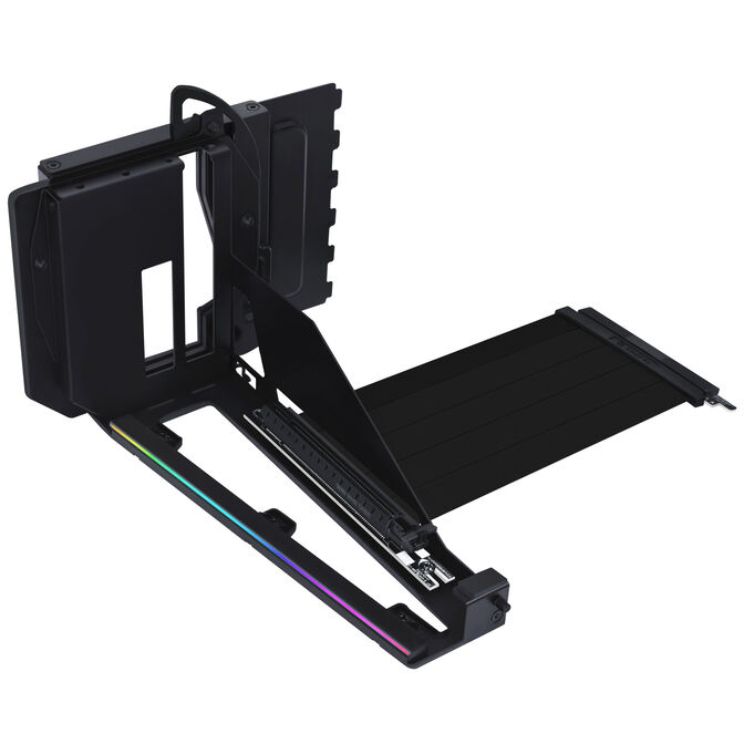 Lian Li Multi-Directional 4 Slots Vertikales GPU-Bracket v3, mit PCIe 5.0-Riser-Kabel - schwarz image number 0