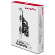 AXAGON PCEA-S2N PCIe adapter with 2x serial ports - ASIX AX99100 chipset image number null