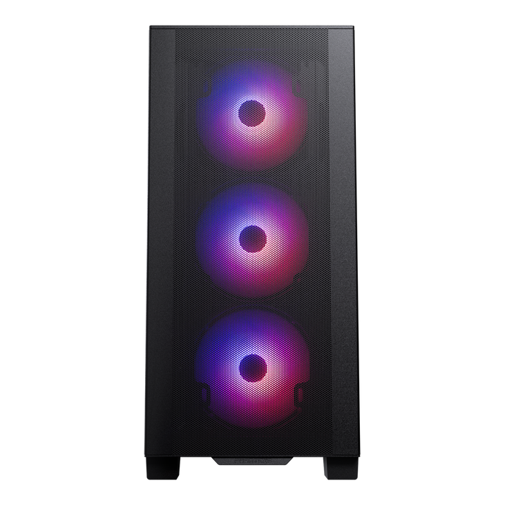 Phanteks XT Pro Ultra PC-Gehäuse, Midi-Tower, E-ATX, Tempered Glass, D-RGB - schwarz image number 1