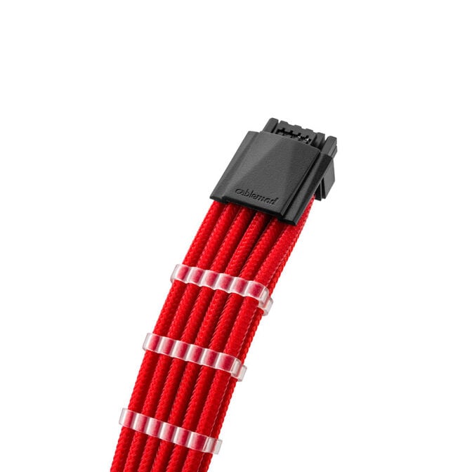 CableMod RT-Series PRO ModMesh 12VHPWR Dual Cable Kit for ASUS/Seasonic - red image number 2