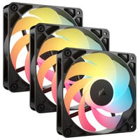 Corsair RS Series RS120-R ARGB PWM-L&uuml;fter - 3er-Pack, 120 mm, schwarz