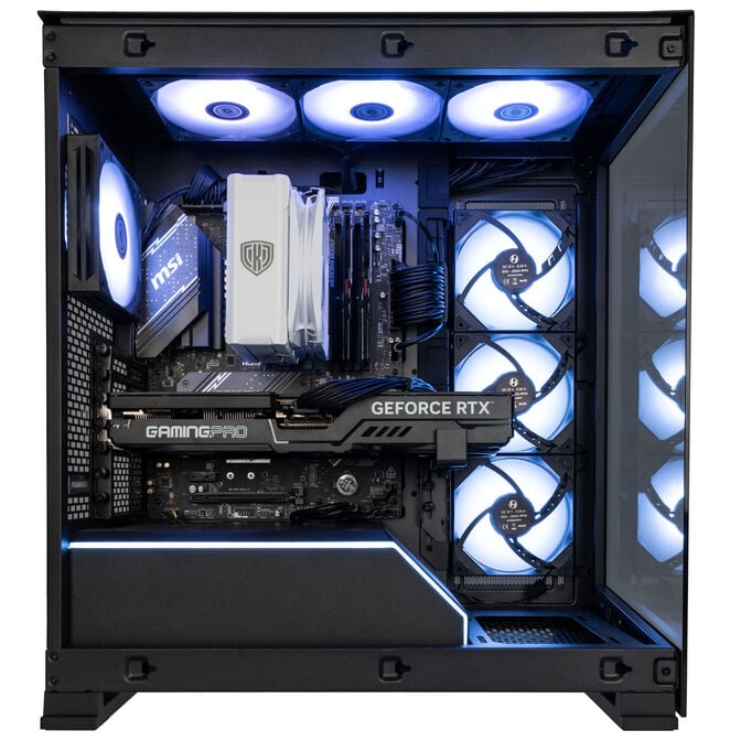 WQHD Gaming-PC, AMD Ryzen 7 7800X3D, Nvidia RTX 5070 Ti, 32GB DDR5-RAM - King Deal image number 2