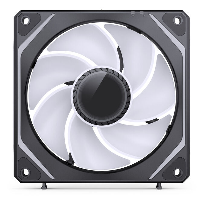 Jonsbo ZL-120BR L&uuml;fter, Reverse Blade, PWM, ARGB - 120mm, schwarz, 3er-Pack image number 6