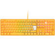 Ducky One 3 Yellow Gaming Keyboard, RGB LED - MX-Red image number null