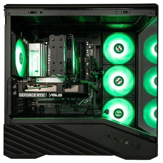 King Mod Systems ASUS Gaming-PC BF5060Ti, AMD Ryzen 5 7500F - Fertig-PC mit Windows image number 2