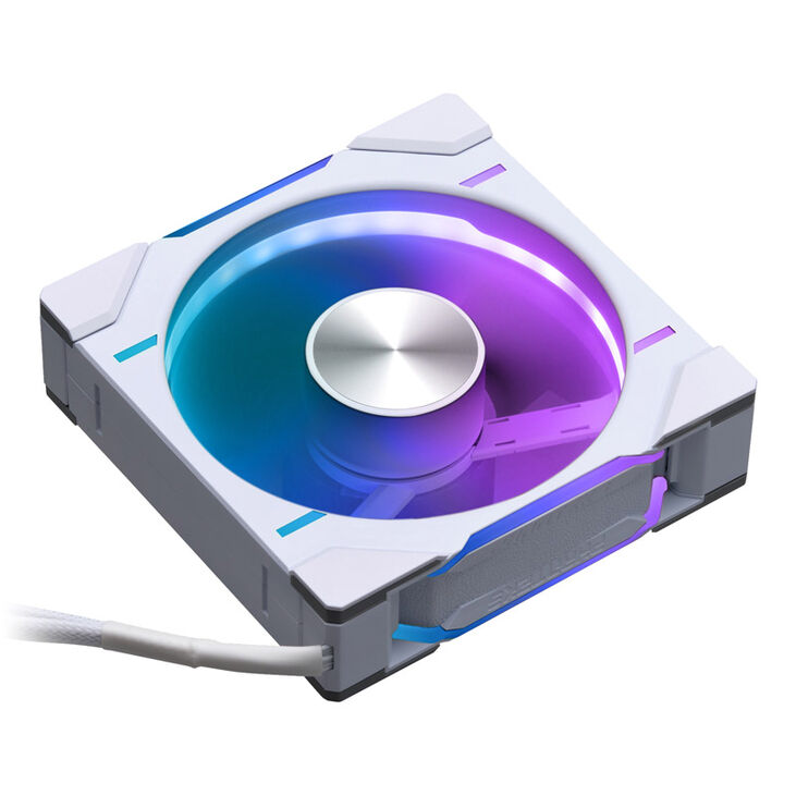 PHANTEKS D30 PWM Reverse Airflow D-RGB fan - 120mm, white image number 0