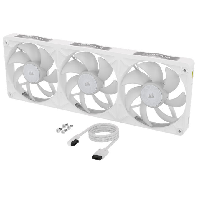 CORSAIR iCUE LINK RX360 II Unified Frame RGB Triple-Fan PWM-L&uuml;fter, 2.100U/min &ndash; Wei&szlig; image number 1