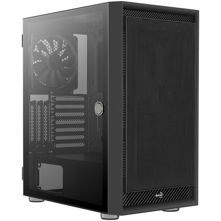 Aerocool Graphite v1 Mid Tower - Black image number 8