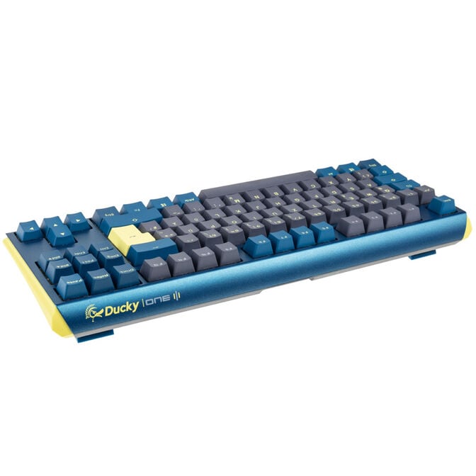 Ducky One 3 Daybreak TKL Gaming Keyboard, RGB LED - MX-Clear image number 2