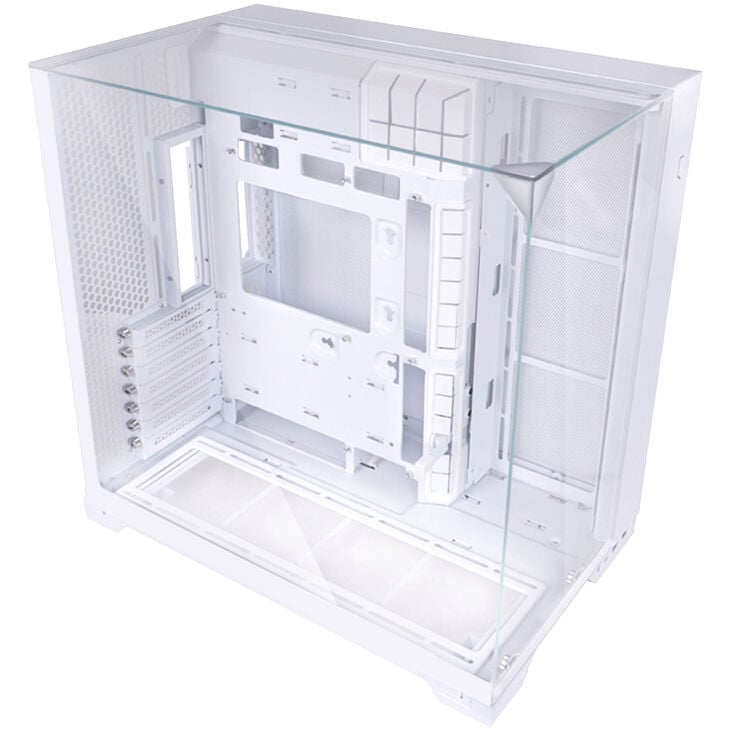 Lian Li O11 Vision Compact PC-Gehäuse, Midi-Tower, E-ATX, Tempered Glass - weiß image number 2