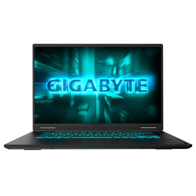 GIGABYTE Gaming A16 CTHI3DE894SH, Black Steel Gaming Laptop, Core i7-13620H, RTX 5050 image number 1