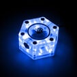 Bitspower Hexagon Flow Indicator-RGB image number null