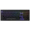 Ducky Cushion 98 Gaming-Tastatur, 96%, US-Layout, Shush Green Switches - Matt schwarz