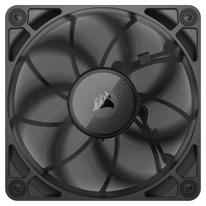 Corsair iCUE LINK RX120 MAX Series, PWM L&uuml;fter, 3er Pack - 120mm, schwarz image number 4