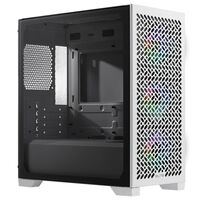 Cooler Master Elite 302 PC Case, Midi Tower, mATX, Tempered Glass - White