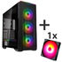 PHANTEKS Eclipse G500A D-RGB Midi-Tower - schwarz + M25 PWM D-RGB Lüfter - 140mm image number null