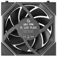 Lian Li UNI FAN TL LCD FLEX Wireless Fan, ARGB and LCD - 120mm, black image number null