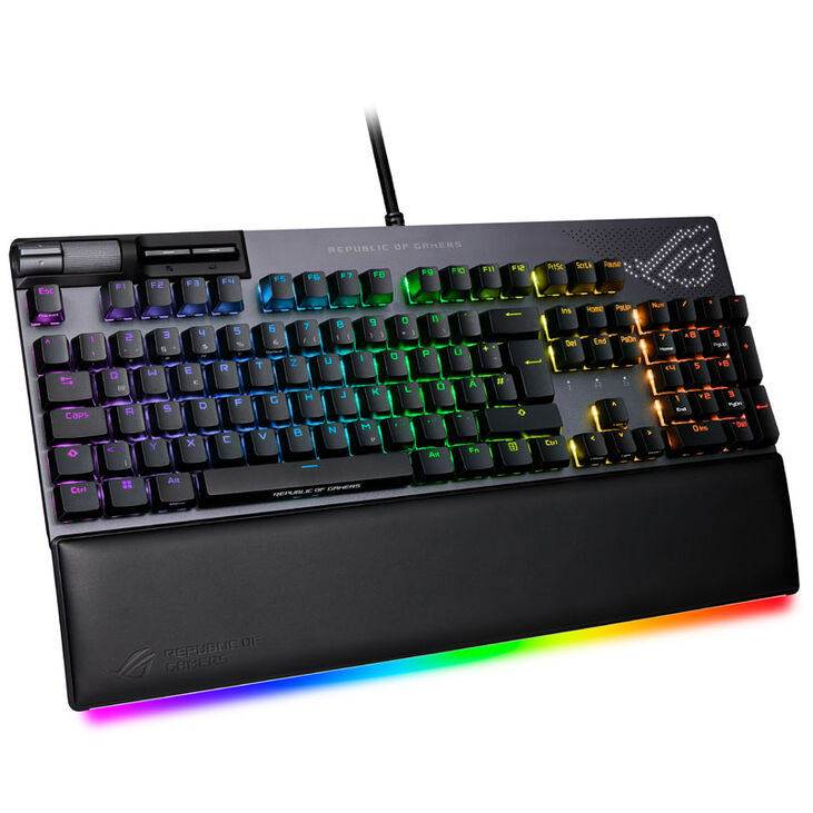 ASUS ROG Strix Flare II Animate Gaming Keyboard, PBT - ROG RX, black image number 0