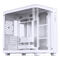 Jonsbo TK-3 PC Case, Mid Tower, ATX, Tempered Glass - White