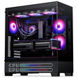 Phanteks XT View Matrix PC Case, Mid-Tower, E-ATX, Tempered Glass, Matrix LED - Black image number null