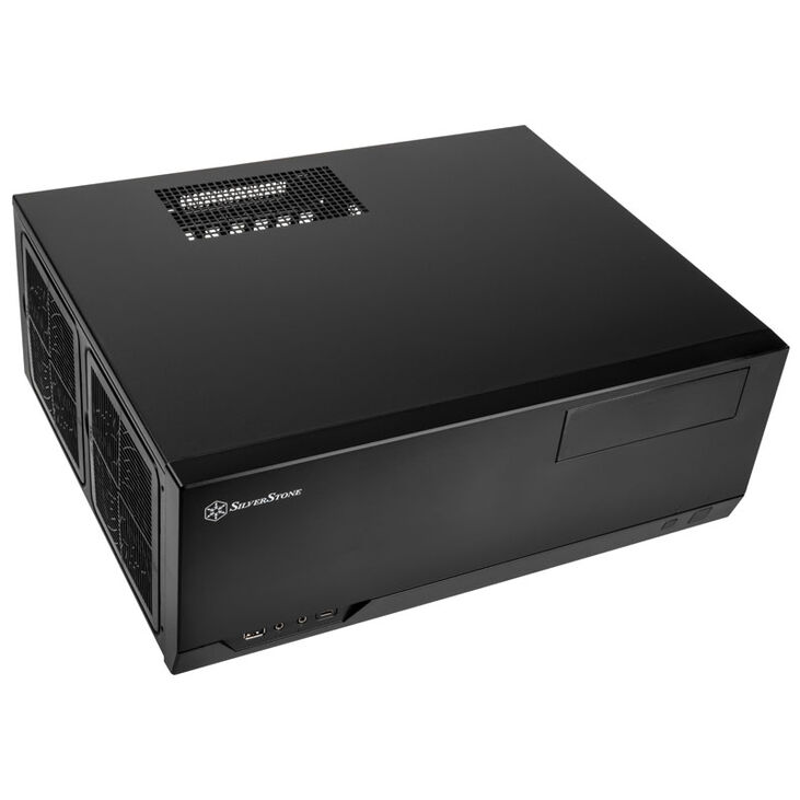 SilverStone SST-GD09-C USB 3.0 Grandia Desktop - schwarz image number 1