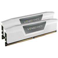 Corsair Vengeance DDR5-6000 RAM, CL40, XMP - 64GB Dual Kit, white