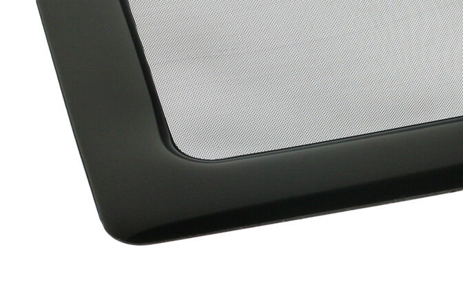 DEMCiflex Staubfilter 80mm, quadratisch - schwarz/schwarz image number 1