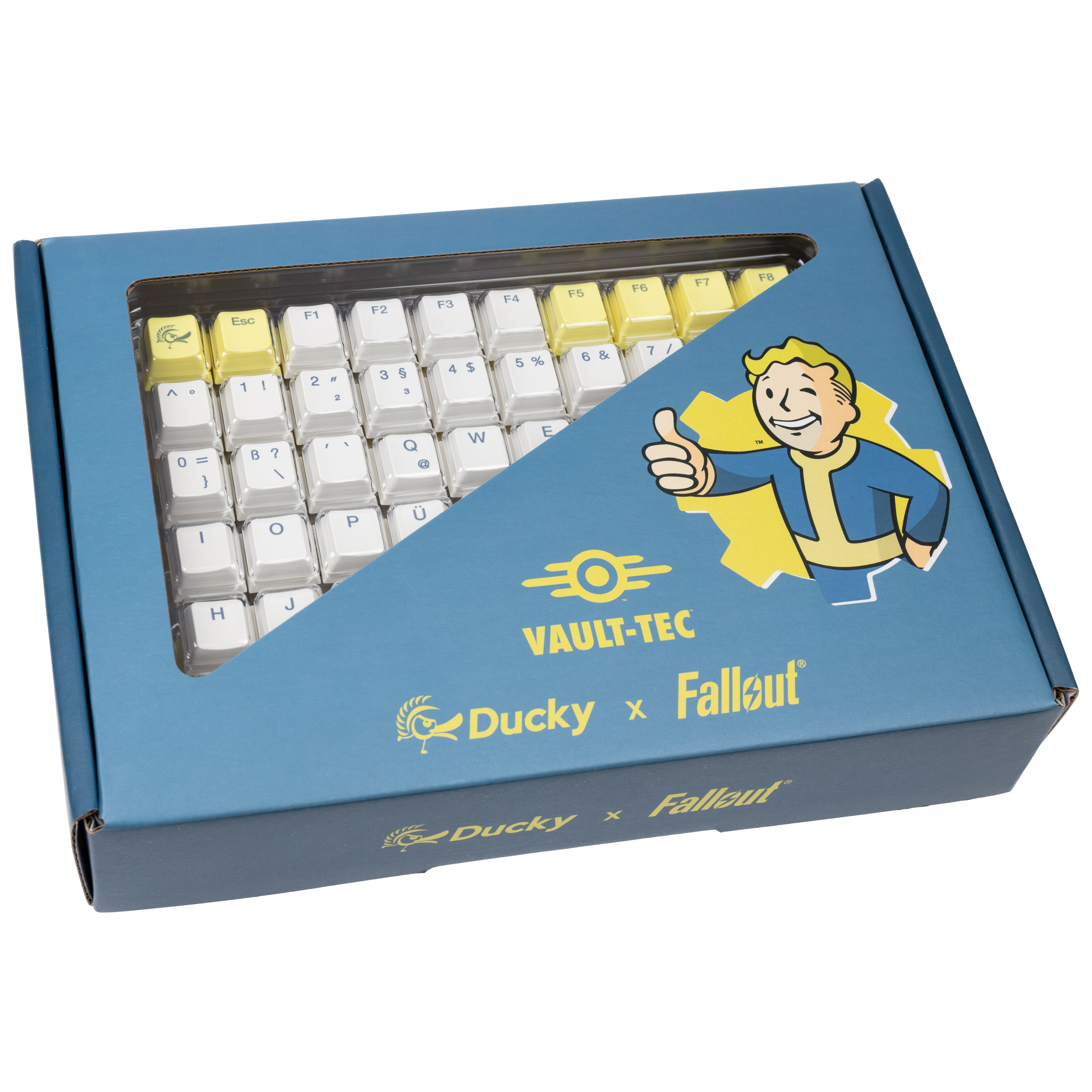 Ducky x Fallout Keycap Set - 132 Keys, ISO (DE)