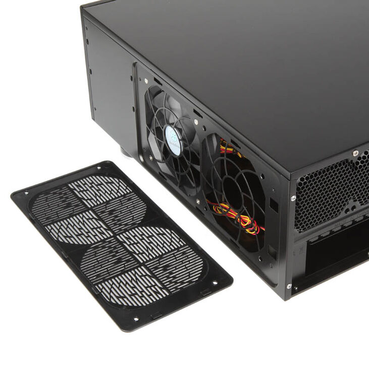 SilverStone SST-GD08B USB 3.0 Grandia Desktop - schwarz image number 4