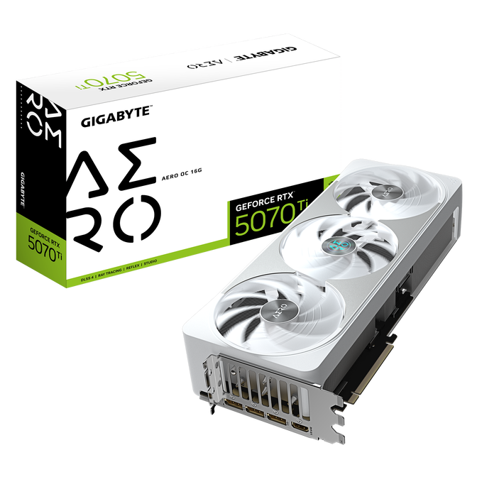 GIGABYTE GeForce RTX 5070 Ti Aero OC 16G, 16384 MB GDDR7 image number 0