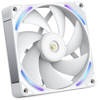 NZXT F140X RGB Case Fan, LCP Rotor, Hybrid Bearing, aRGB - White, 140mm