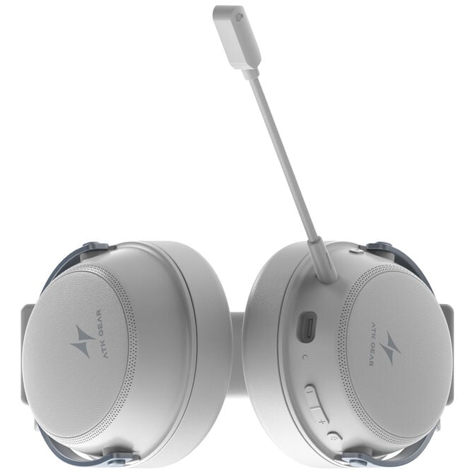 ATK Neptune N9 Ultra Gaming-Headset, kabellos, 7.1 - wei&szlig;/blau image number 7