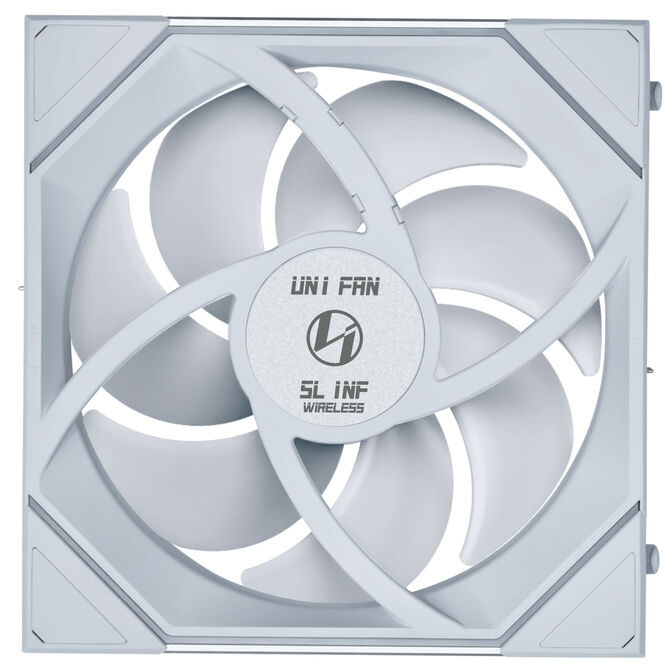 Lian Li UNI FAN SL-INF Wireless L&uuml;fter, ARGB, PWM - Reverse Blade, 140mm, wei&szlig; image number 4