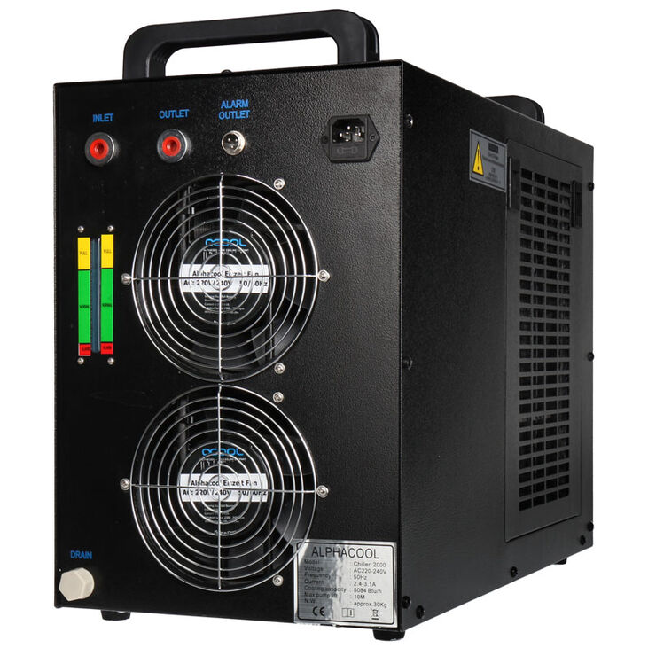 Alphacool Eiszeit 2000 Chiller / Compressor Cooler - black image number 3