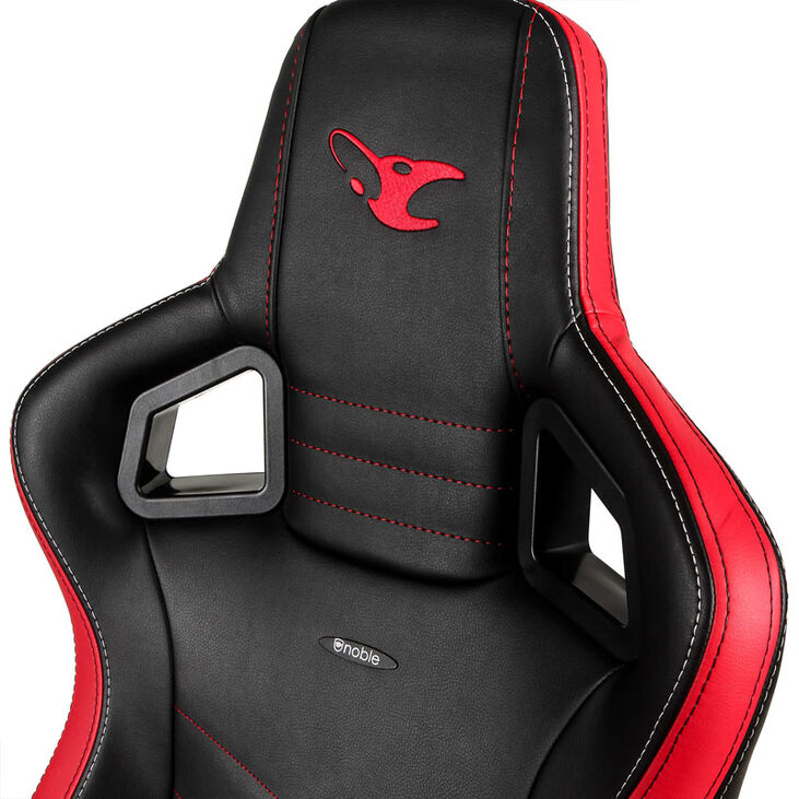 noblechairs EPIC Gaming Stuhl - mousesports Edition - schwarz/rot image number 4