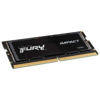 Kingston Fury Impact DDR5-4800 RAM, SO-DIMM, CL38 - 16 GB, black