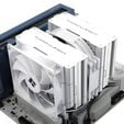 Thermalright Peerless Assassin CPU Cooler, Dual-Tower - 140 mm, white image number null