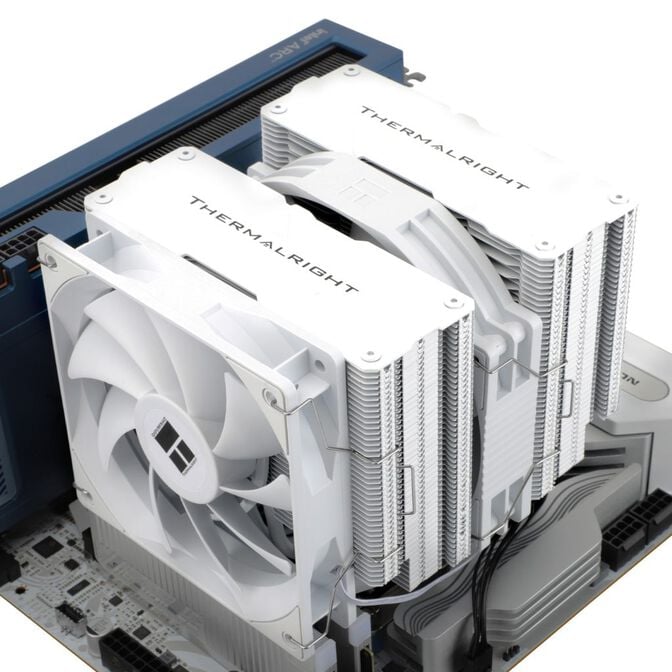 Thermalright Peerless Assassin CPU Cooler, Dual-Tower - 140 mm, white image number 7