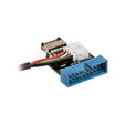 Akasa Adapter intern USB 3.1 zu intern USB 3.0 - 40 cm image number null