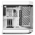 Hyte Y60 PC Case, Mid Tower, Tempered Glass - White image number null