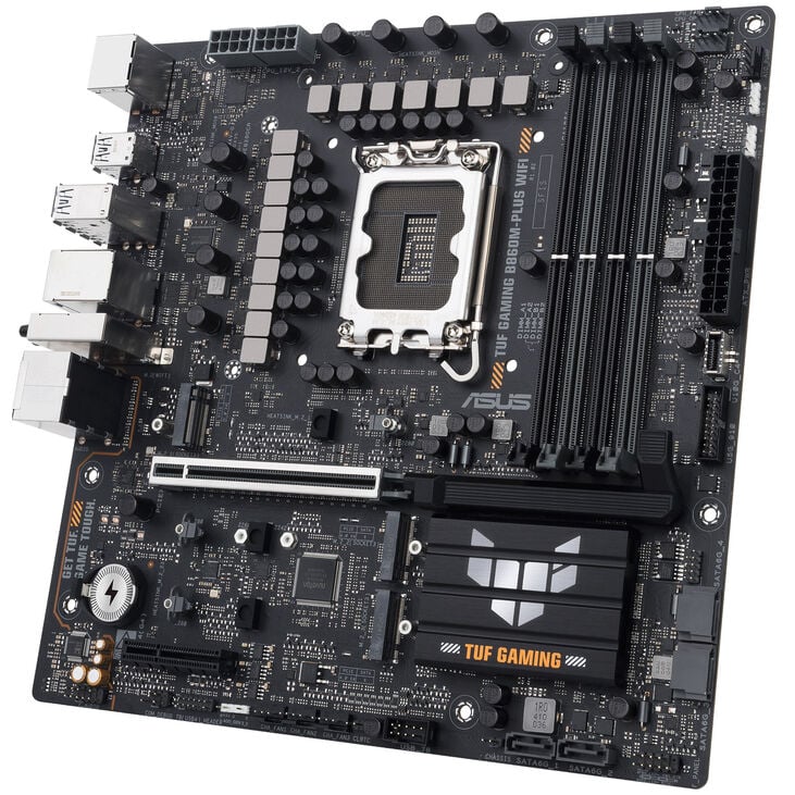 ASUS TUF Gaming B860M-Plus WiFi Mainboard, LGA 1851, Intel B860, mATX, DDR5 image number 7