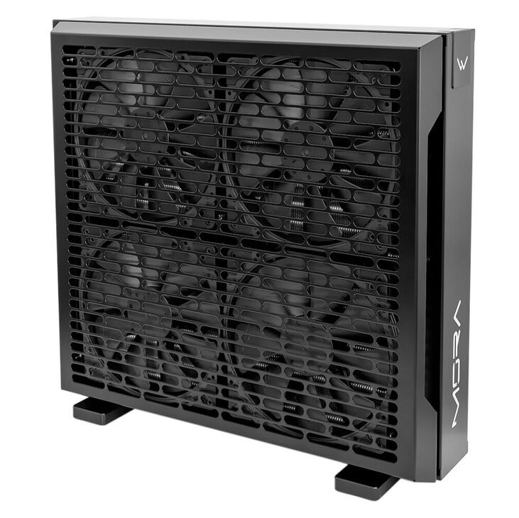 Watercool MO-RA IV 400 Lüftergitter - schwarz image number 3