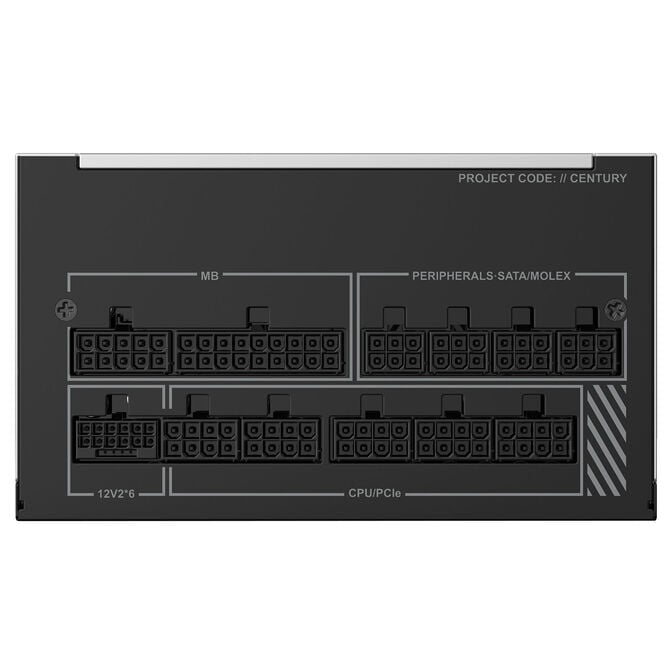 Montech Century II 80 PLUS Gold Netzteil, vollmodular, ATX 3.1, PCIe 5.1 - 1.050 Watt image number 4