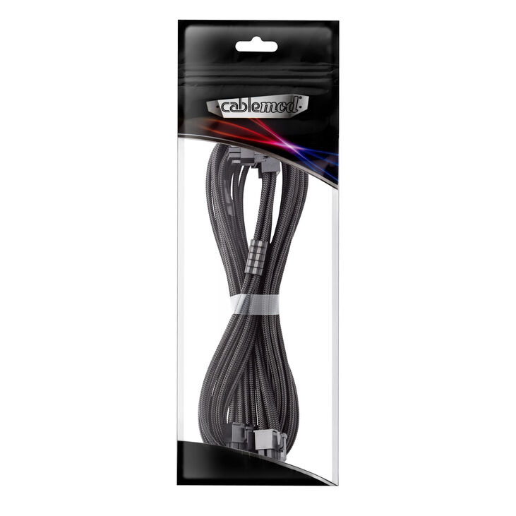 CableMod C-Series Pro Anschlusskabel - Variante A, 90°, 16-Pin zu 2x 8-Pin PCIe, schwarz image number 2