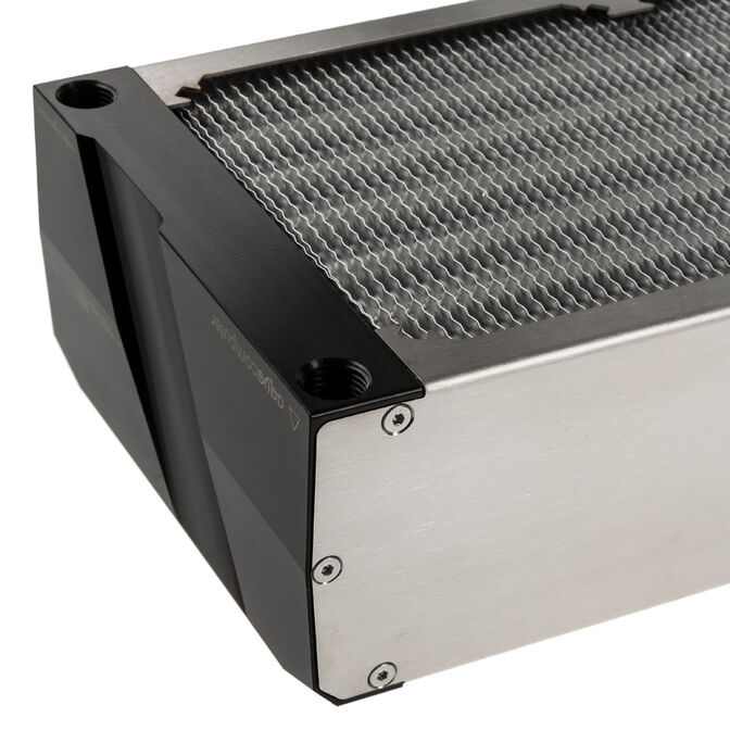 aqua computer airplex radical 4/360mm - Aluminium image number 4