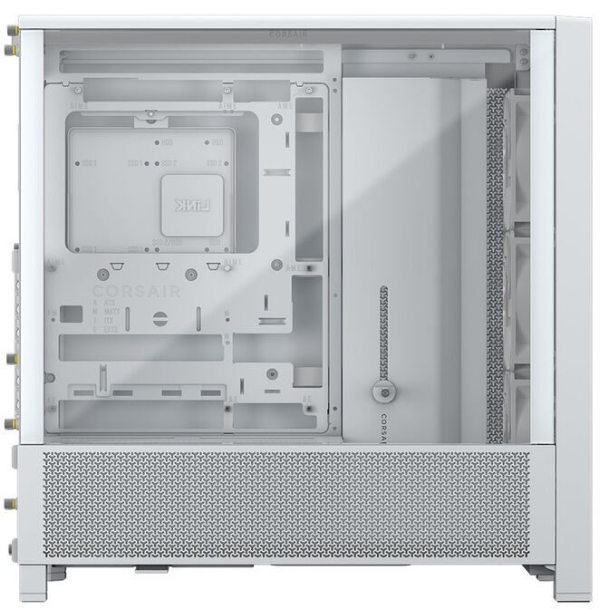 Corsair Frame 4000D RS PC-Geh&auml;use, Midi-Tower, E-ATX, Tempered Glass - wei&szlig; image number 3