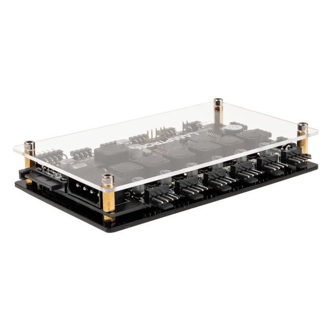 Lamptron RF625 L&uuml;fter- und ARGB-Controller, schwarz image number 5