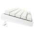 Ducky One 2 Pro Mini White Edition Gaming Tastatur, RGB LED - Cherry Red (US) image number null