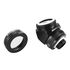 PHANTEKS Glacier Rotary Hard-Tube Fitting 16mm 45 Grad G1/4 - schwarz, drehbar image number null